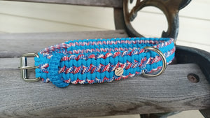 Blue USA Dog Collar